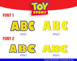 A perfect example is toy story. Vector Logos Toy Story