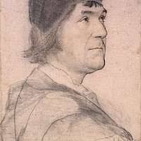 Title Page Border with Greek and Roman Philosophers, by Hans Holbein the  Younger