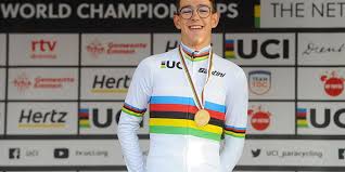 Le paracycliste breton alexandre léauté offre la première médaille d'or à la france aux jeux paralympiques. Le Basque Alexandre Leaute Champion Du Monde De Paracyclisme Sur Route