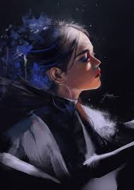 Say bye to boring digital portraits, we have the trick for you to improve your digital paintings quickly and easily. Wallpaper Artstation Women Portrait Display Side View Digital Painting Eyelashes Black Background Fan Art Digital Art Artwork Lea Bichlmaier 1920x2716 Aslakbro 1977093 Hd Wallpapers Wallhere