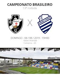 Arena da amazônia flamengo e vasco se enfrentaram no maracanã futebol ao vivo de onde você estiver é com o uol. Vasco X Csa Tudo O Que Voce Precisa Saber Sobre O Jogo Da Rodada 13 Brasileirao Serie A Ge