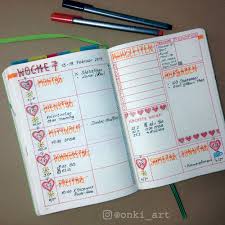 Bullet Journal Wochenubersicht 07 2017 Bullet Journal Ideen Seiten Kalender Erstellen Buch Selber Machen