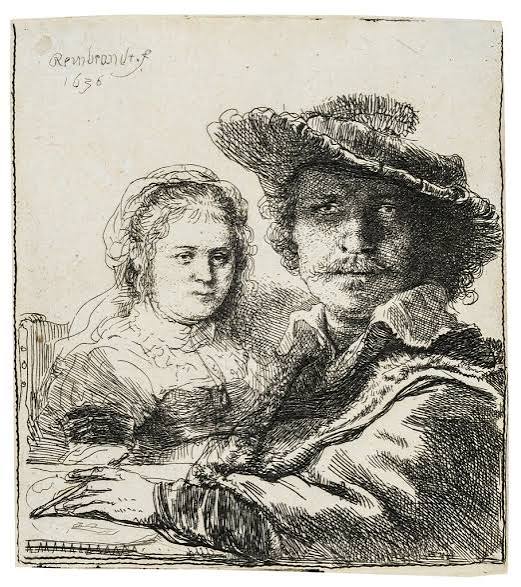 Work by Rembrandt van Rijn
