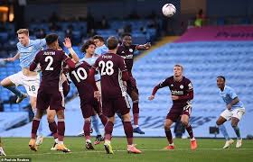The headline news in the footballing world on friday has surrounded jack grealish. Manchester City 2 5 Leicester Jamie Vardy Scores Hat Trick As Foxes Secure Impressive Win Daily Mail Online