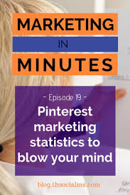 Pinterest Marketing Statistics To Blow Your Mind Podcast Episode Marketing Strategy Social Media Marketing Statistics Pinterest Marketing Statistics