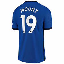View the player profile of chelsea midfielder mason mount, including statistics and photos, on the official website of the premier league. Herren Fussball Mason Mount 19 Heimtrikot Blau Trikot 2020 21 Hemd