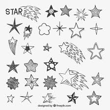Download Hand Drawn Stars For Free How To Draw Hands Star Doodle Colorful Drawings