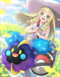Lillie And Nebby By Mmidori31 Pokemon Moon Pokemon Pokemon Alola