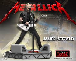 Who is james hetfield, francesca's husband? James Hetfield Statue Rock Iconz Limited Edition Metallica 22 Cm Blacksbricks