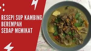 Jadi jika ada kawan kawan dan saudara mara datang bertandang ke rumah hujung minggu ni bolehlah cuba menu ni. Resepi Sup Kambing Berempah Sangat Mudah Dan Sedap Memikat