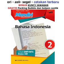 Kunci jawaban buku mandiri ipa kelas 7 kurikulum 2013. Nn Buku Mandiri Erlangga Bahasa Indonesia Kelas 8 Smp Kunci Jawaban Shopee Indonesia