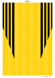 Nac breda yellow, nec, logo, stadion de goffert, voetbalshirt, nijmegen, text, area transparent background png clipart. Nac Breda Retro Football Shirt Art Prints Posters Nope No Ordinary People Exist