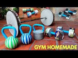 Jump ropes for all levels · special offers for pros. 5 Awesome To Make Homemade Dumbbells Kettlebells And Barbells Gym At Home Youtube Barbell Gym Homemade Dumbbells Diy Home Gym