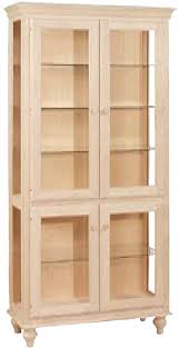 There are 235 unfinished hutch for sale on etsy, and they cost $475.08 on average. Unfinished Four Door Curio Cabinet Unfinished Furniture