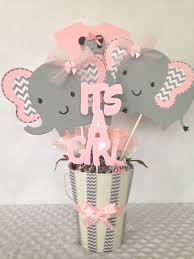 Amazon com faisichocalato pink elephant centerpiece sticks diy. Baby Shower Decorations With Elephants Novocom Top