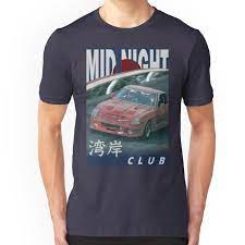 Mid Night Club Japan Nissan 280zx Essential T Shirt By Carsaddiction T Shirt Classic T Shirts Clubbing Tshirt