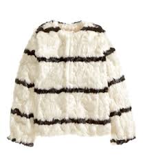 Black And White Faux Fur Coat H M Offers Fashion And Quality At The Best Price White Faux Fur Jacket Fur Jacket Faux Fur Jacket