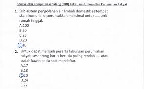 Materi Soal Skb Pupr Cpns 2020 Seleksi Kompetensi Bidang Antapedia Com