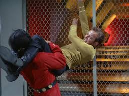 Image result for captain kirk throws finger