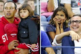 Tiger Woods And Daughter Age 10 Sam Wood People Couple Photos