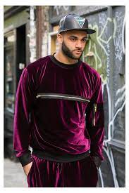 95 list list price $66.95 $ 66. Velvet Tracksuit Men Velvettracksuitmen Big Men Fashion Mens Outfit Inspiration Tracksuit Men