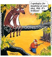 Deer Hunting Cartoons And Comics Funny Pictures From Cartoonstock Deer Hunting Humor Funny Deer Hunting Memes