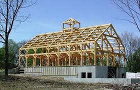 Our timber frame kits are the real deal: Timber Frame Craftmanship Timber Frame Roof Structures