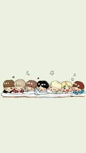 Karakter milik jin bts ini merupakan seekor alpaca putih yang adorablerj bisa kamu mudah kenali dengan bulunya yang berwarna putih nan fluffy dan selalu menggunakan scarf berwarna merah di lehernya. Bts Cartoon Wallpapers Wallpaper Cave