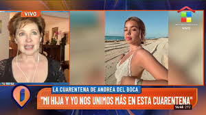 ltrbiografia/ltr andrea del boca e' un'attrice argentina di telenovelas famosissima. Andrea Del Boca Con Mi Hija Nos Unimos Mas En Esta Cuarentena Youtube