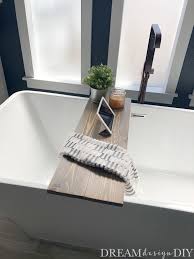 I did a double whammy on this one. Super Simple Diy Bathtub Tray 10 Beginner Project