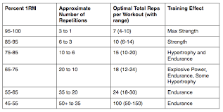 35 Accurate One Rep Max Percentage