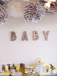 Cute Ideas For Baby Shower Modern Baby Shower Baby Shower Yellow Baby Shower Brunch