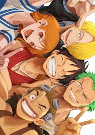 nami, monkey d. luffy, roronoa zoro, sanji, and usopp (one piece) drawn by  oekakiboya | Danbooru