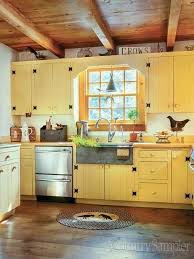 You should not feel disappointed at all if you have the small kitchen. 23 Perfect Color Ideas For Painting Kitchen Cabinets That Will Add Personality To Your Home Yellow Kitchen Cabinets Yellow Kitchen Designs Kitchen Remodel