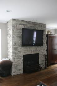 Because stone veneers can come in so many the fireplace is already the focal point of the room, so why not take it a step further and mount your tv or entertainment center above it as well? Stone Fireplaces With Tvs North Star Stone
