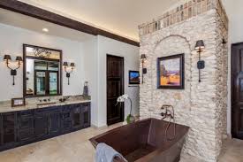 Another design element that's often featured in mediterranean bathrooms is the curved or arched doorway for bathroom entrances or shower stalls. 17 Astounding Mediterranean Bathroom Designs That Are Sparkling With Elegance