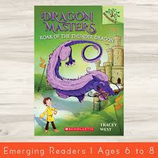 Dragon masters book series (8 books) dragon masters book series. Dragon Masters 8 Roar Of The Thunder Dragon Tracey West High Five Books In Awesome Downtown Florence Ma