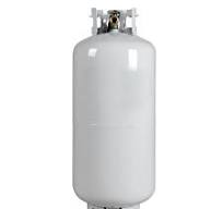 Cheap Price DOT Certificate 40lb Steel Propane Gas Cylinder with QCC1 OPD  Valve