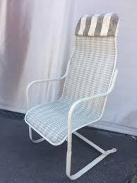 Vintage Lloyds Loom Patio Wicker Chair Bouncy Rocking Rocker Etsy Lloyd Loom Wicker Rocker Retro Patio Furniture