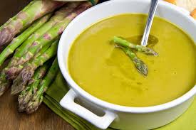 Skinny Cream Of Asparagus Soup Recipe Creamed Asparagus Cream Of Asparagus Soup Asparagus Soup