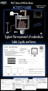 Phet States Of Matter Basics Activity Guide The States Of Matter Basics Activity Guide Is Used A Matter Activities States Of Matter Science Teaching Resources
