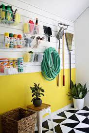 Garages often need to store so many household items, your car risks being lost among the lawn care tools, recycling bins, automotive accessories, sports gear and general hardware. Diy Garage Organization Ideas