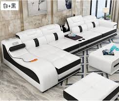 Take the guesswork out of the decorating process and save money at the same time when you buy a. Hot Sale Sofa Design Living Room Sofa Full Body Massage L Shape Leather Sofa Living Room Sofas Aliexpress