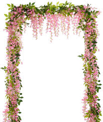 May 01, 2020 · wedding; Buy Lvydec Wisteria Artificial Flowers Garland 4 Pcs Total 28 8ft Artificial Wisteria Vine Silk Hanging Flower For Home Garden Outdoor Ceremony Wedding Arch Floral Decor Pink Online In Turkey B07jgsw88g