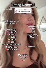 Replying to @Mags💋💋 for maggy’s!! || #fypシ #elle #viral #xybca  #ratingnames #26thvideo #maggie