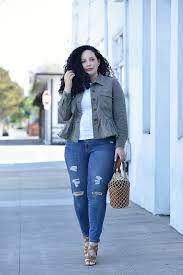 My Favorite Way To Top Off A Casual Look Girl With Curves Casual Winter Outfits Curvy Outfits Leotard Fashion