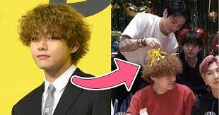 Hair butters are heavy sealants and can weigh your hair down. Here Are The Bts Members Adorable Reactions To V S New Hair Koreaboo