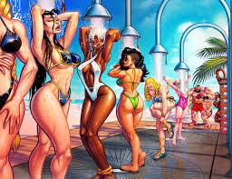 Street Fighter Summer Beach Shower By Danimation2001 Street Fighter Street Fighter Art Beach Shower