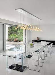 Glass table should always look refreshing, unique and elegant, as that is where you would sit for a fresh cup. 15 Glass Dining Tables For A Statement Shelterness
