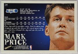 1998-99 Skybox NBA Hoops Basketball #58 Mark Price Orlando Magic